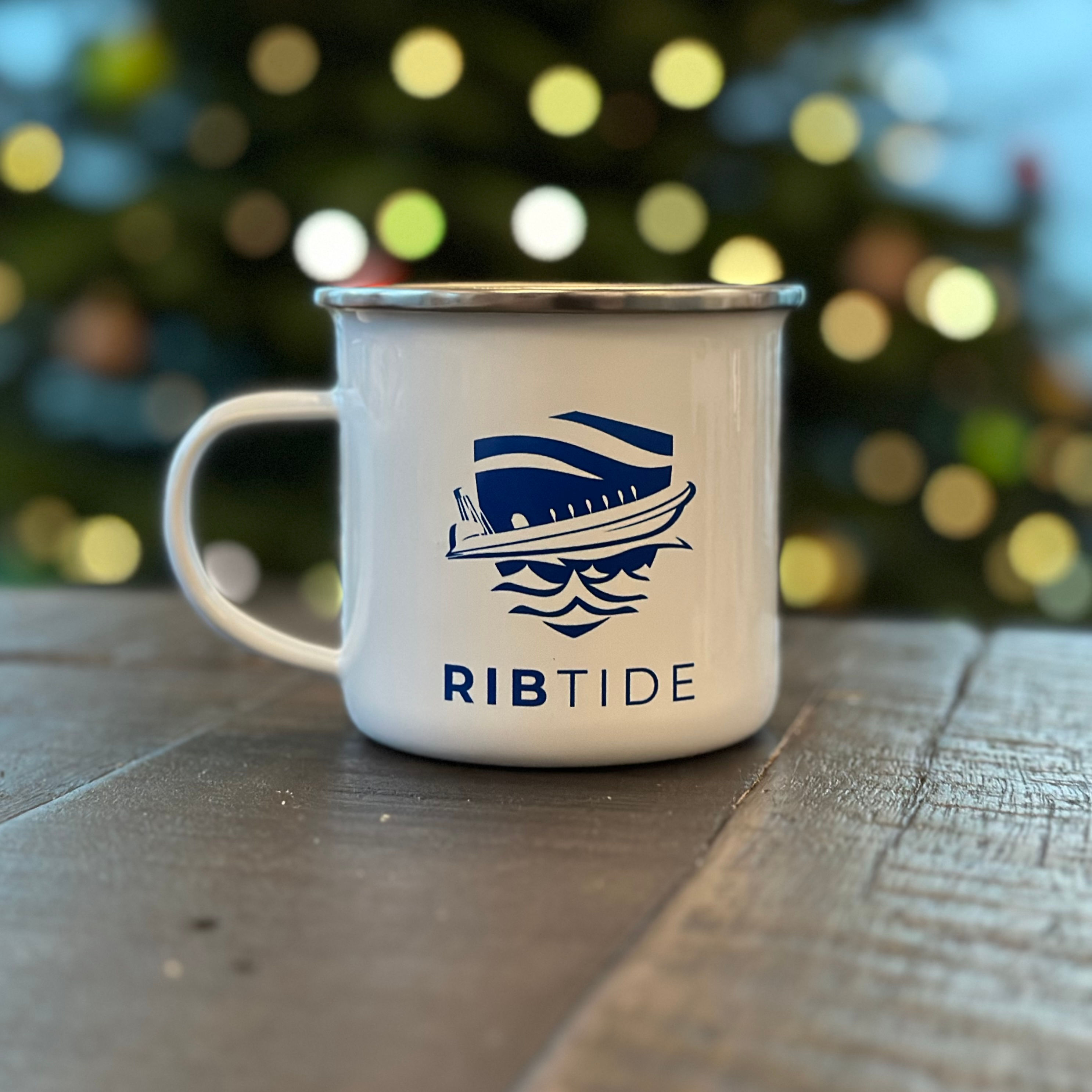 RIBTIDE Tasse Emaille