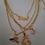 Thumbnail: Zodiac Vintage Gold Plated Charm Jewelry 