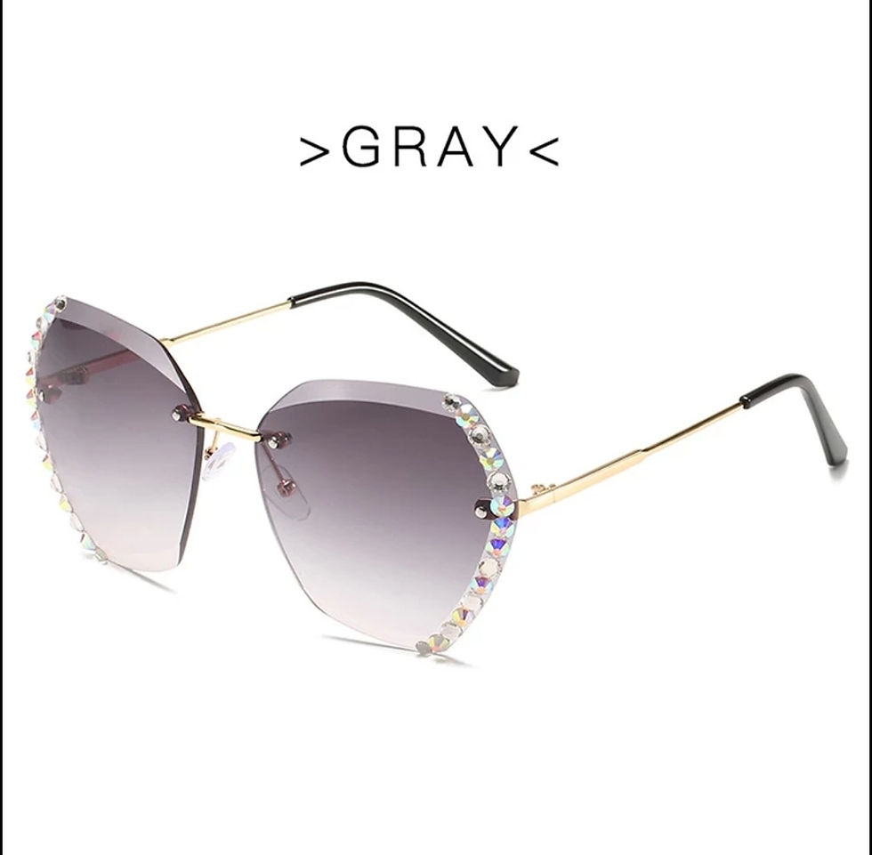 Thumbnail: Vintage Rimless Sunglasses 