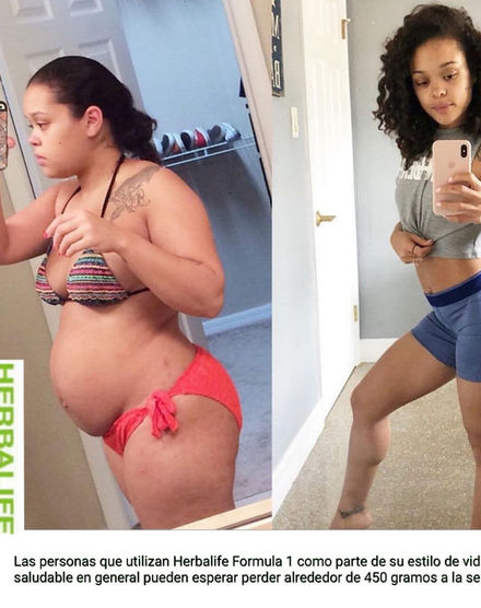 Before and after photo
