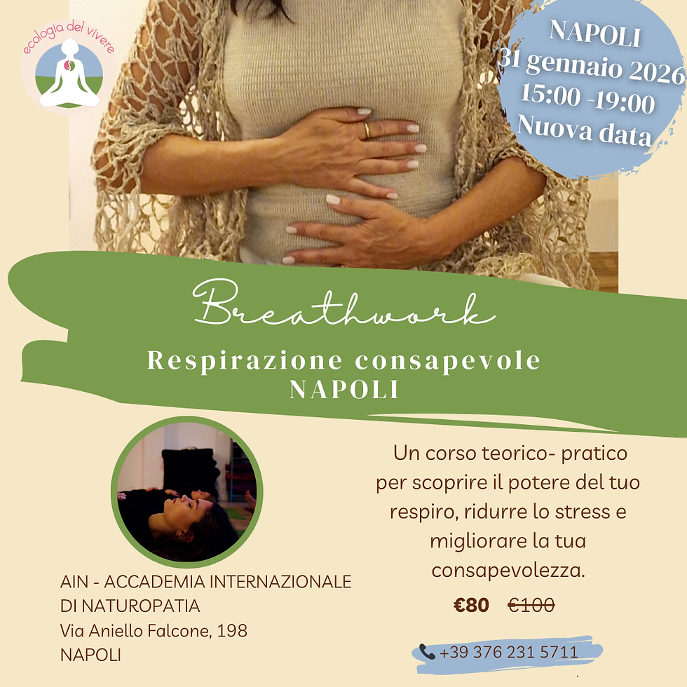 BREATHWORK - Respirazione consapevole