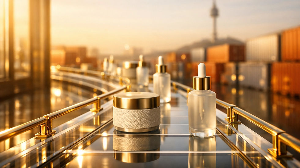 Local Korean procurement proxy for K-beauty brands, automated order fulfillment and quality control in Seoul warehouse, high-margin sourcing infrastructure for international cross-border e-commerce.