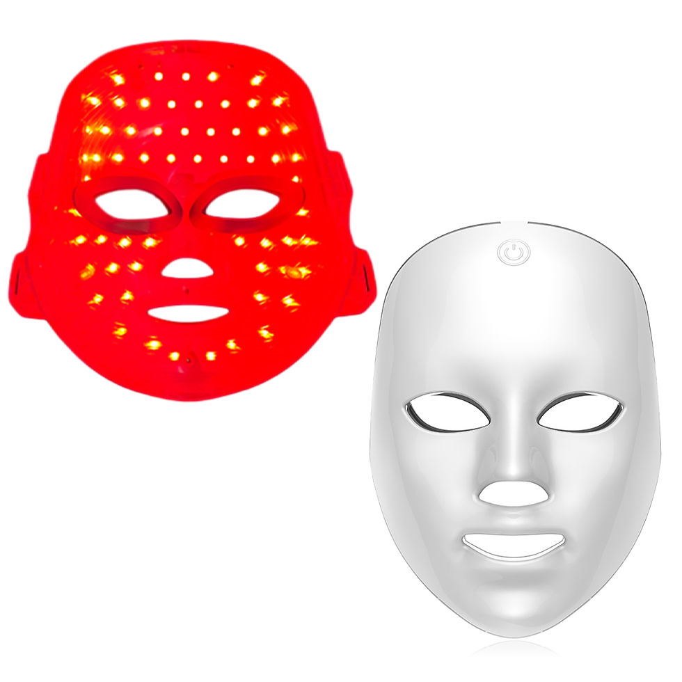 Miniatura: Rechargeable Facial LED Mask 7 Colors LED Photon Beauty Mask Skin Rejuvenation H