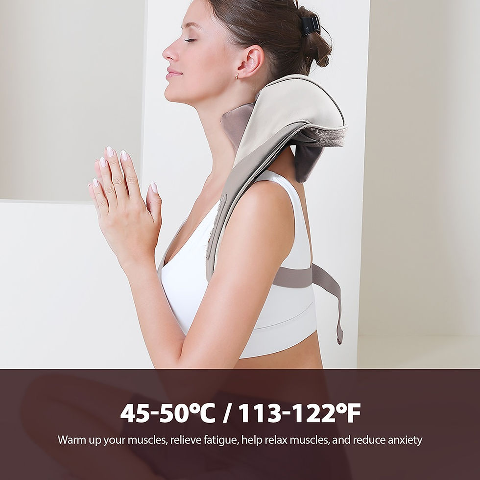 Miniatura: Foreverlily Powerful Neck And Shoulder Massager Wireless Shiatsu Kneading Neck A