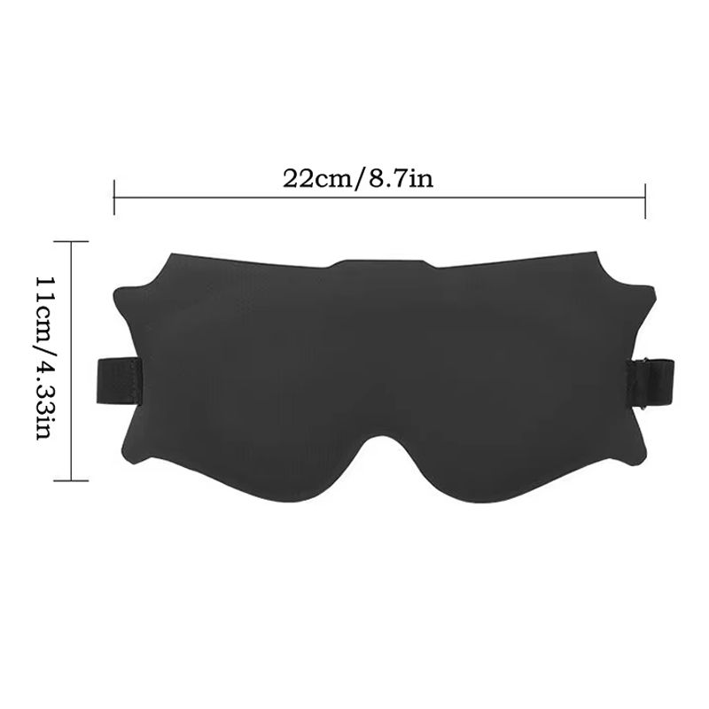 Thumbnail: 3D Sleep Mask Blindfold Sleeping Aid Soft Memory Foam Eye Mask Block Out Light P