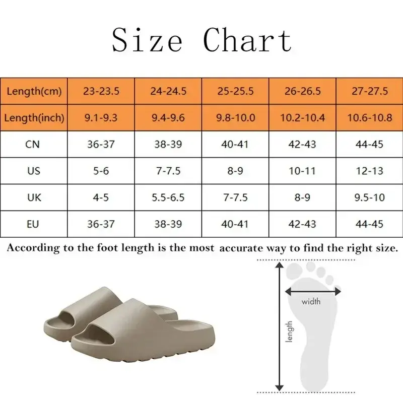 Miniatura: Coconut Slippers Cloud Thick-soled Sandals Summer Fashion Soft Bottom Beach Men 