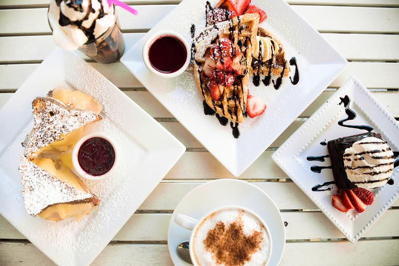 Arranged Food and Objects