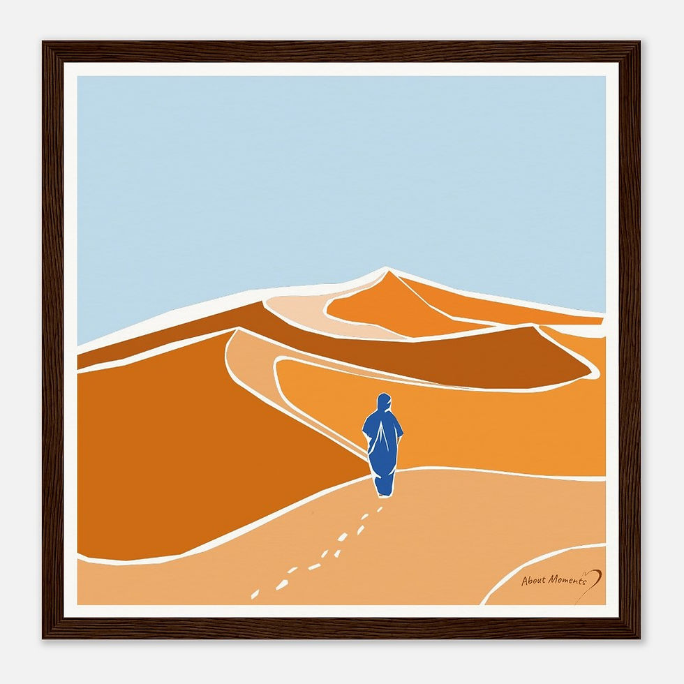 Miniature : Sahara  |  Affiche avec cadre