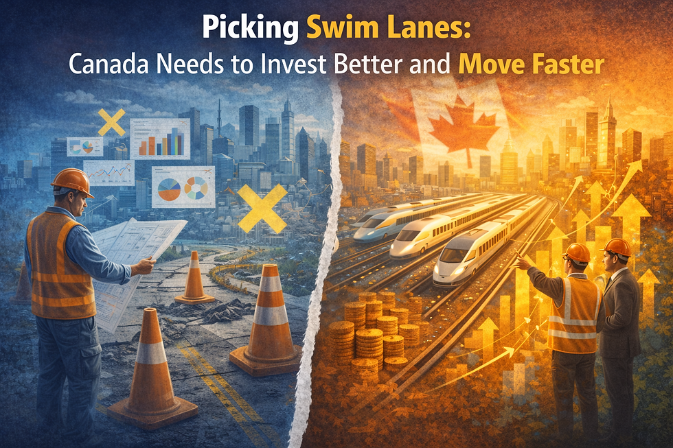 Picking Swim Lanes: Canada Needs to Invest Better and Move Faster