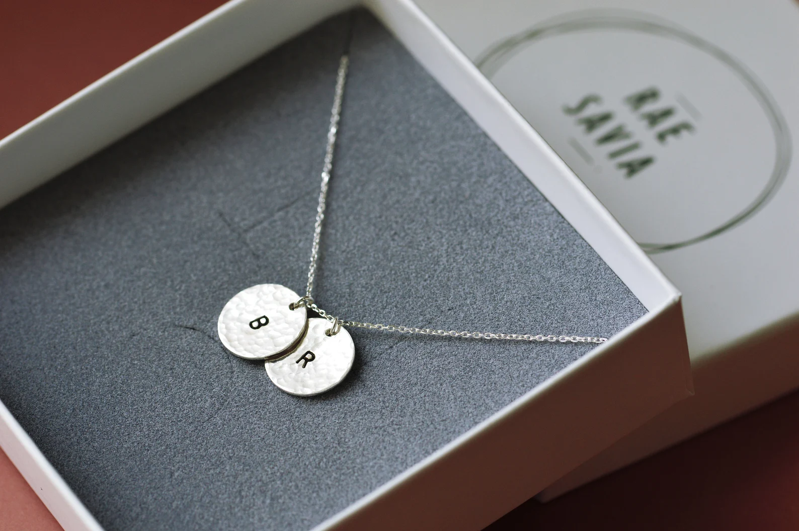 Simple disc necklace - Mini disc