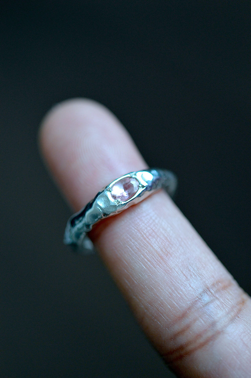 Thumbnail: Organic oval band (grain set)