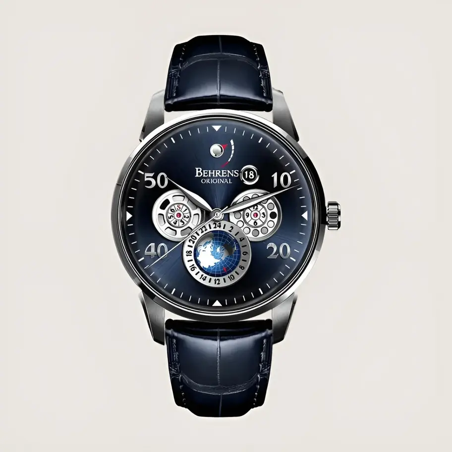 Behrens Star Trek montre multifonctions Inspirée par l’exploration spatiale et l’esthétique futuriste de la science-fiction