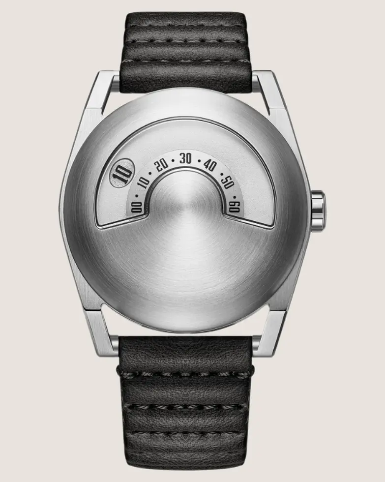Angles BASE60 Automatic Wandering Hour Watch all steel