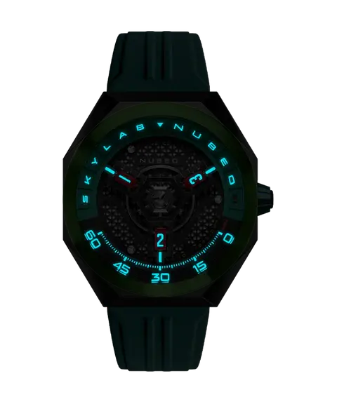 L’heure vagabonde, en orbite verte.  Inspirée par la mission Skylab, elle est porté par des satellites tridimensionnels