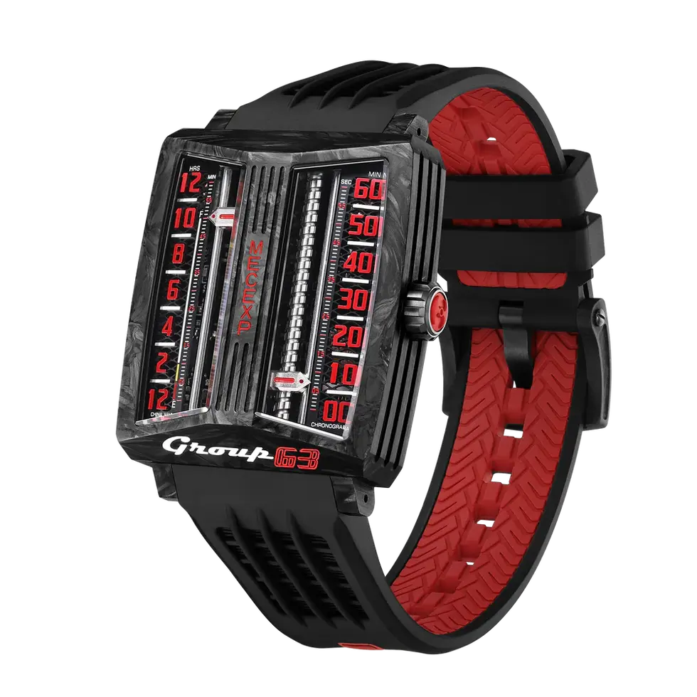 MECEXP Watch MS1001 X Group 63 Forged Carbon Limited Edition
