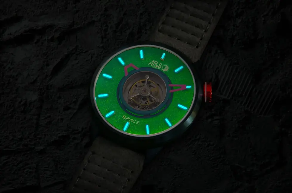 OVD Nasa Apollo Radar AVA01-03 montre a tourbillon centrale inspirée de la conquete spatiale