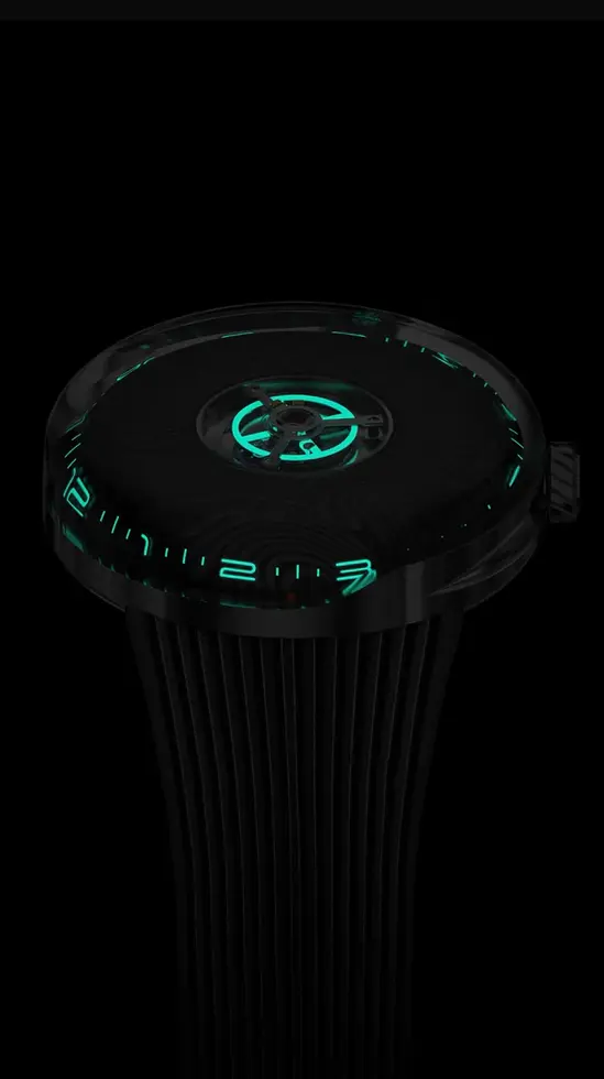 GRANDEUR Lumillion premier tourbillon lumineux au monde