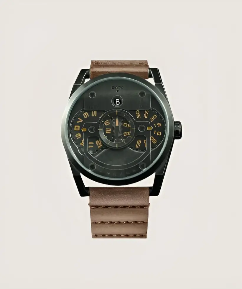 Montre Angles Disc One Design audacieux, lecture intuitive, complications rares : elle incarne l’innovation à prix maîtrisé.