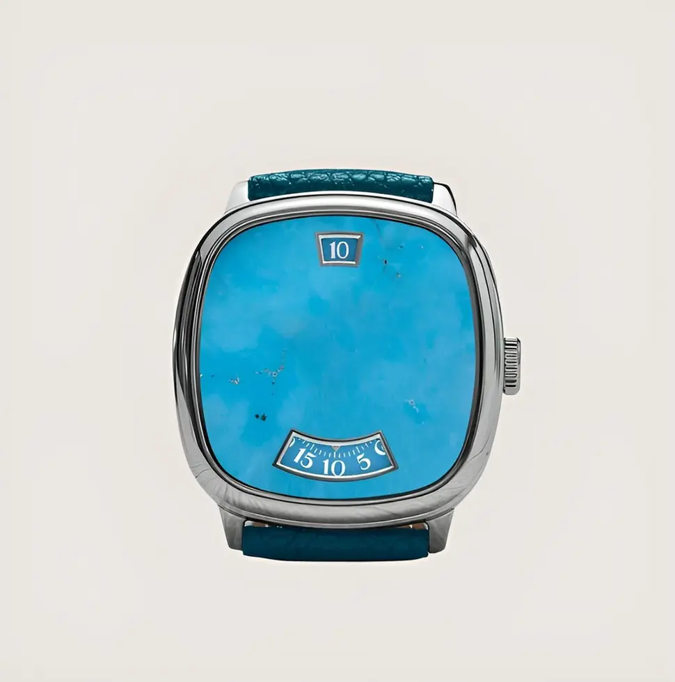 La Kronozuri Elemental Stones Collection réunit des montres d’exception, cadran taillé dans une pierre naturelle rare