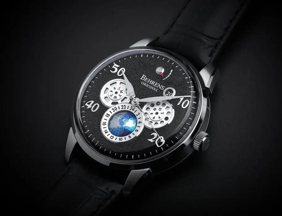 Behrens Star Trek montre multifonctions Inspirée par l’exploration spatiale et l’esthétique futuriste de la science-fiction