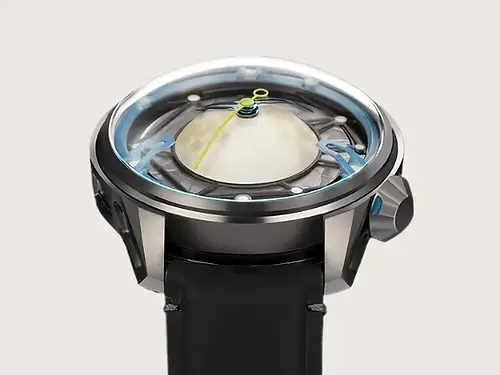 OVD Moon Walker II une montre automatique inspirée du spatial avec cadran en véritable météorite