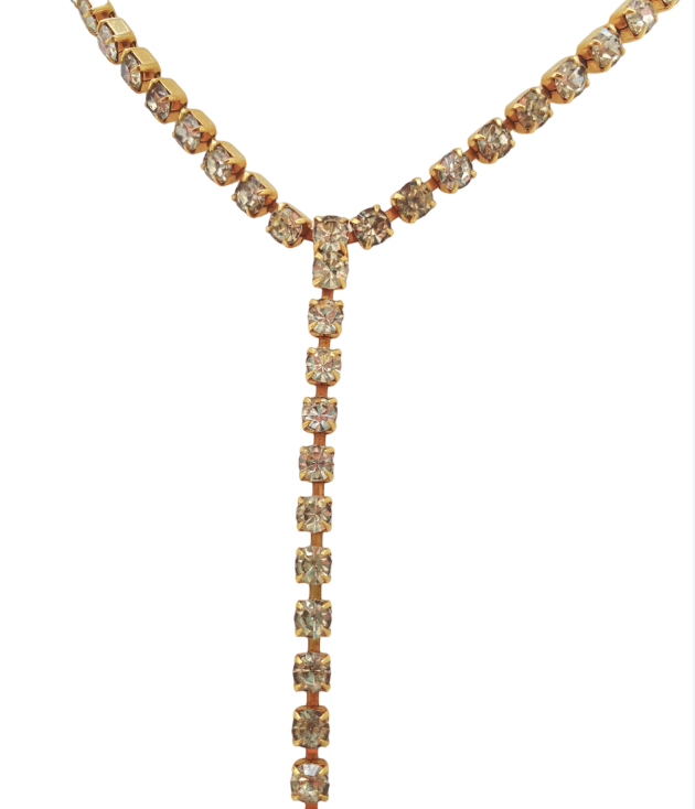 Thumbnail: Roberto Cavalli 2000 Runway Diamante Body Chain