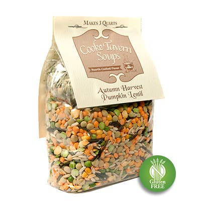 Autumn Harvest Pumpkin Lentil Soup Mix by Cooke Tavern Soups