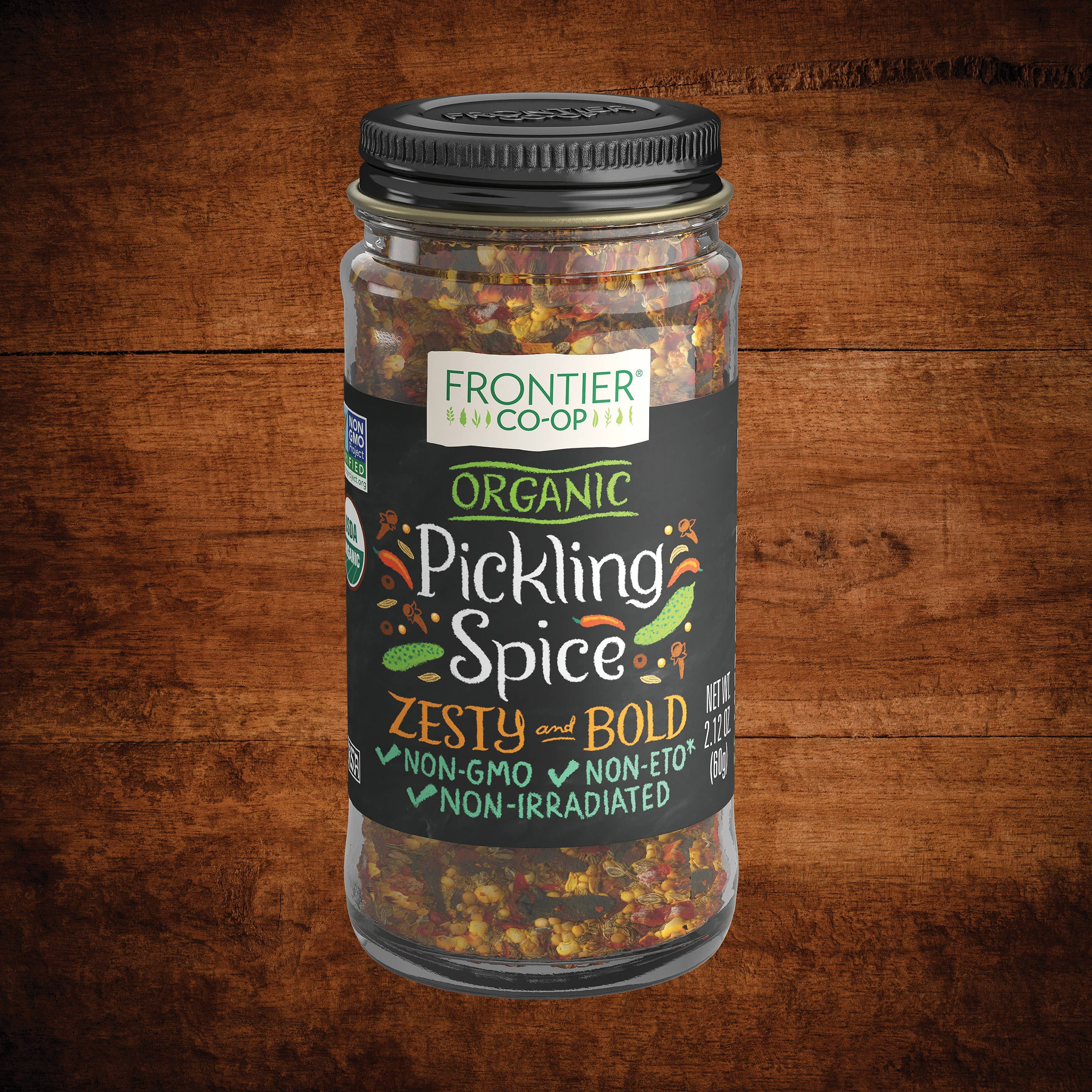 Frontier Co-op organic pickling spice, 2.12 oz