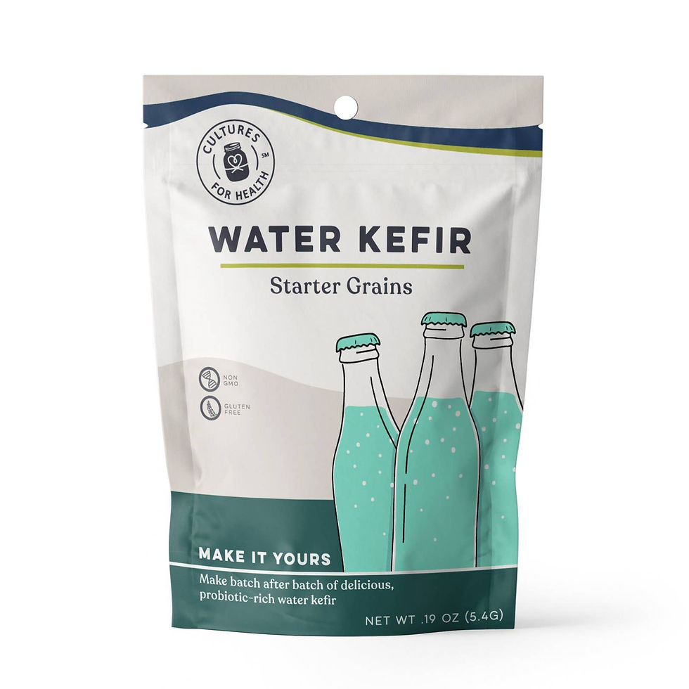 Cultures for Health Water Kefir Grains starter pouch