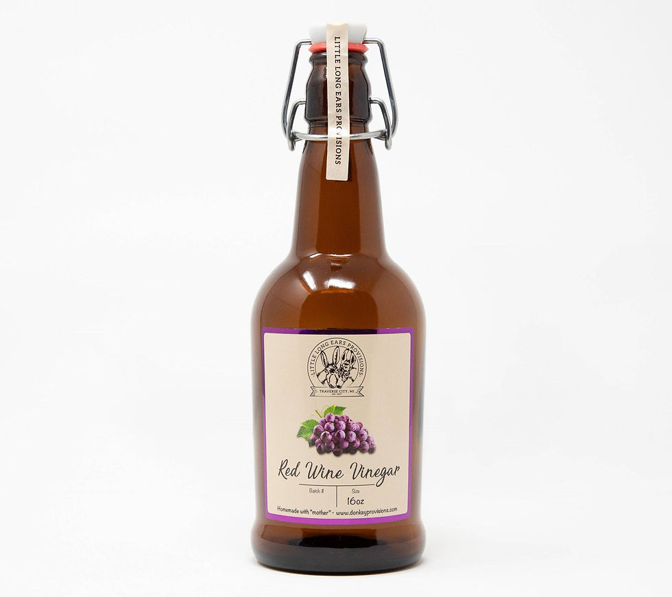 Little Long Ears Provisions oak-aged red wine vinegar