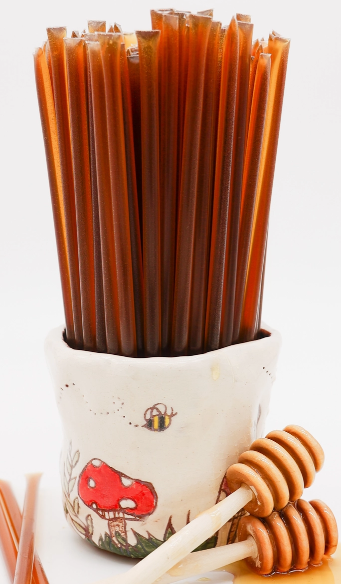 Bell Honey Company wildflower honey straws made with US Grade A American honey