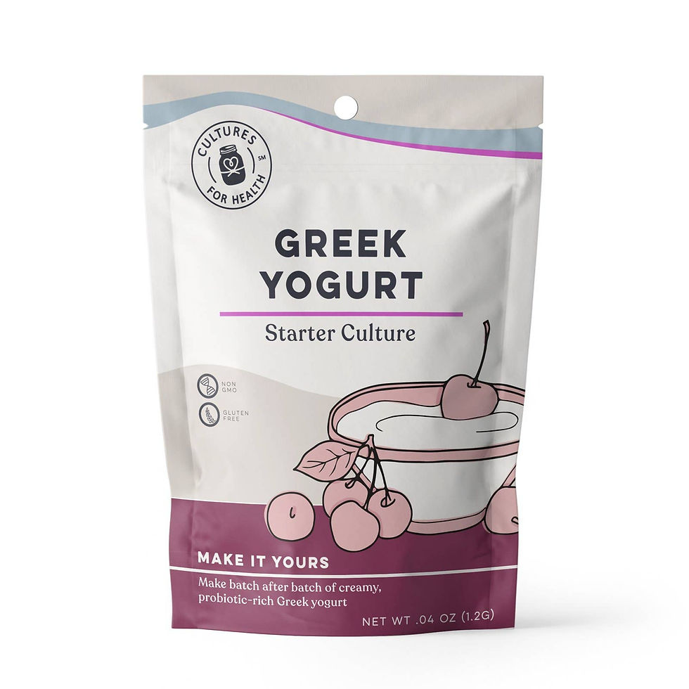 Cultures for Health Greek Yogurt Starter Culture pouch