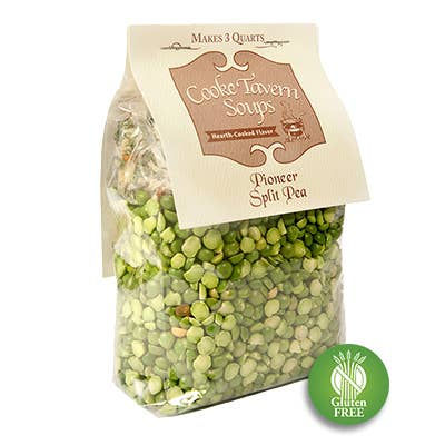 Pioneer Split Pea Soup Mix by Cooke Tavern Soups