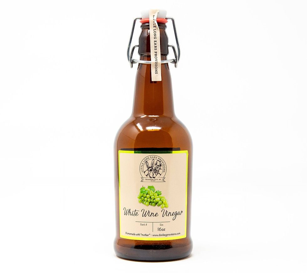 Little Long Ears Provisions white wine vinegar