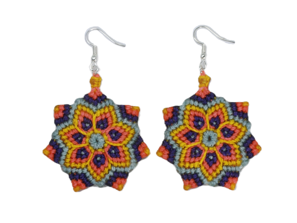 Miniatura: Aretes Mandala Grandes