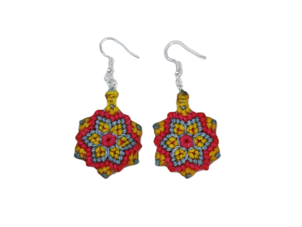 Miniaturbild: Mandala-Ohrringe für Jungen