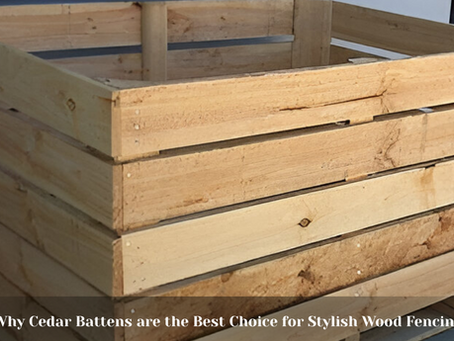 Why Cedar Battens Are the Best Choice for Stylish Wood Fencing