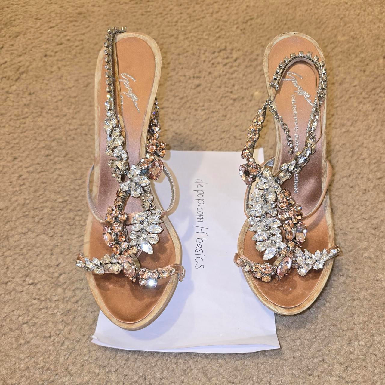 Giuseppe Zanotti Jewelled Clog Sandal - Sz 36