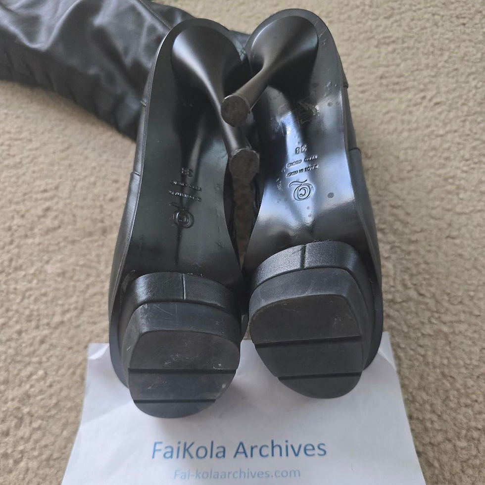 Thumbnail: Alexander McQueen 2011 Boots - Sz 38