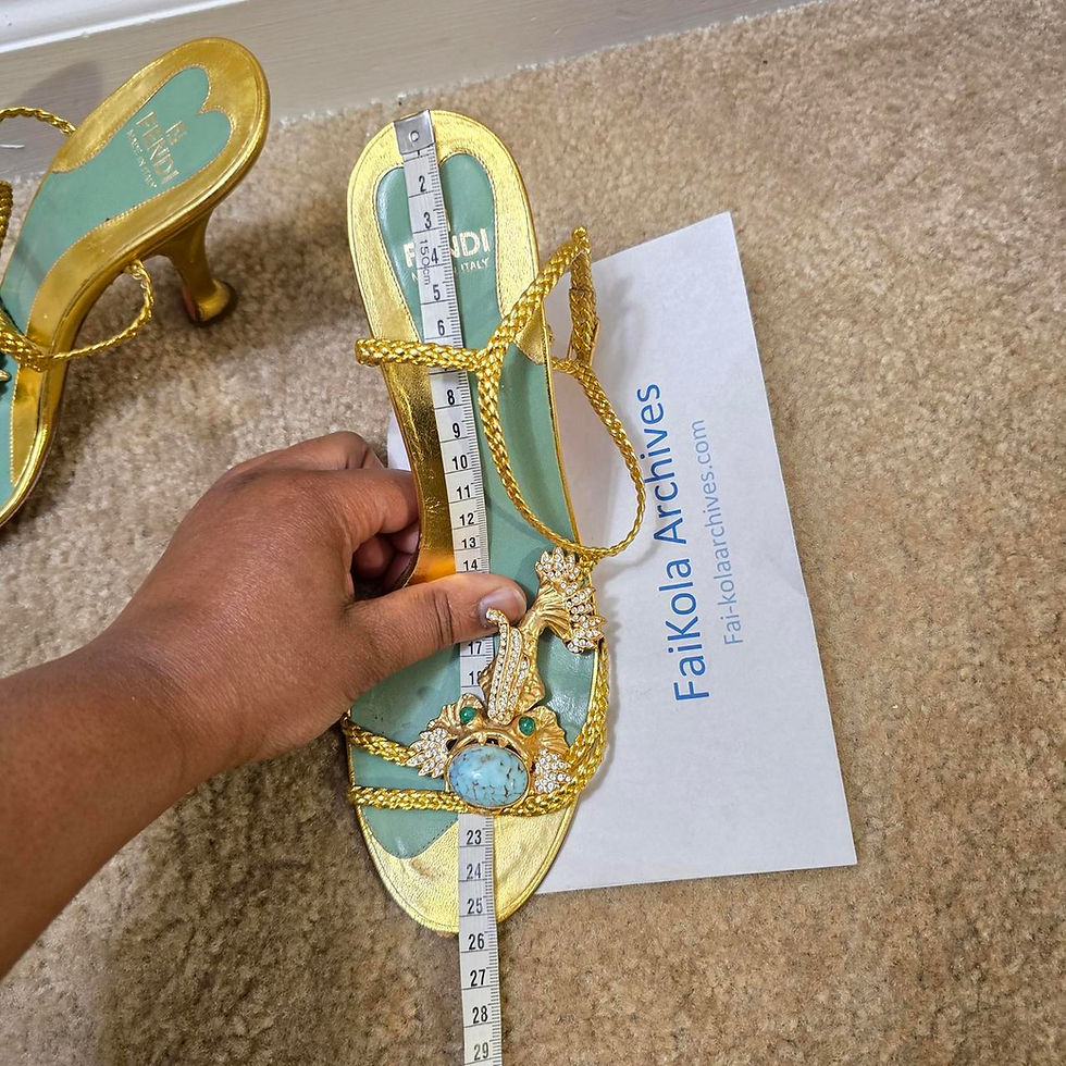 Thumbnail: Fendi Fish Sandal - Sz 40