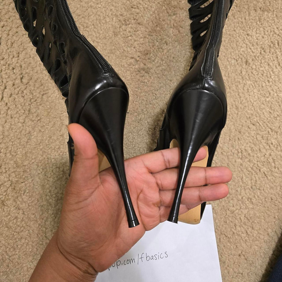 Thumbnail: Brian Atwood Gladiator Sandals - Sz 38