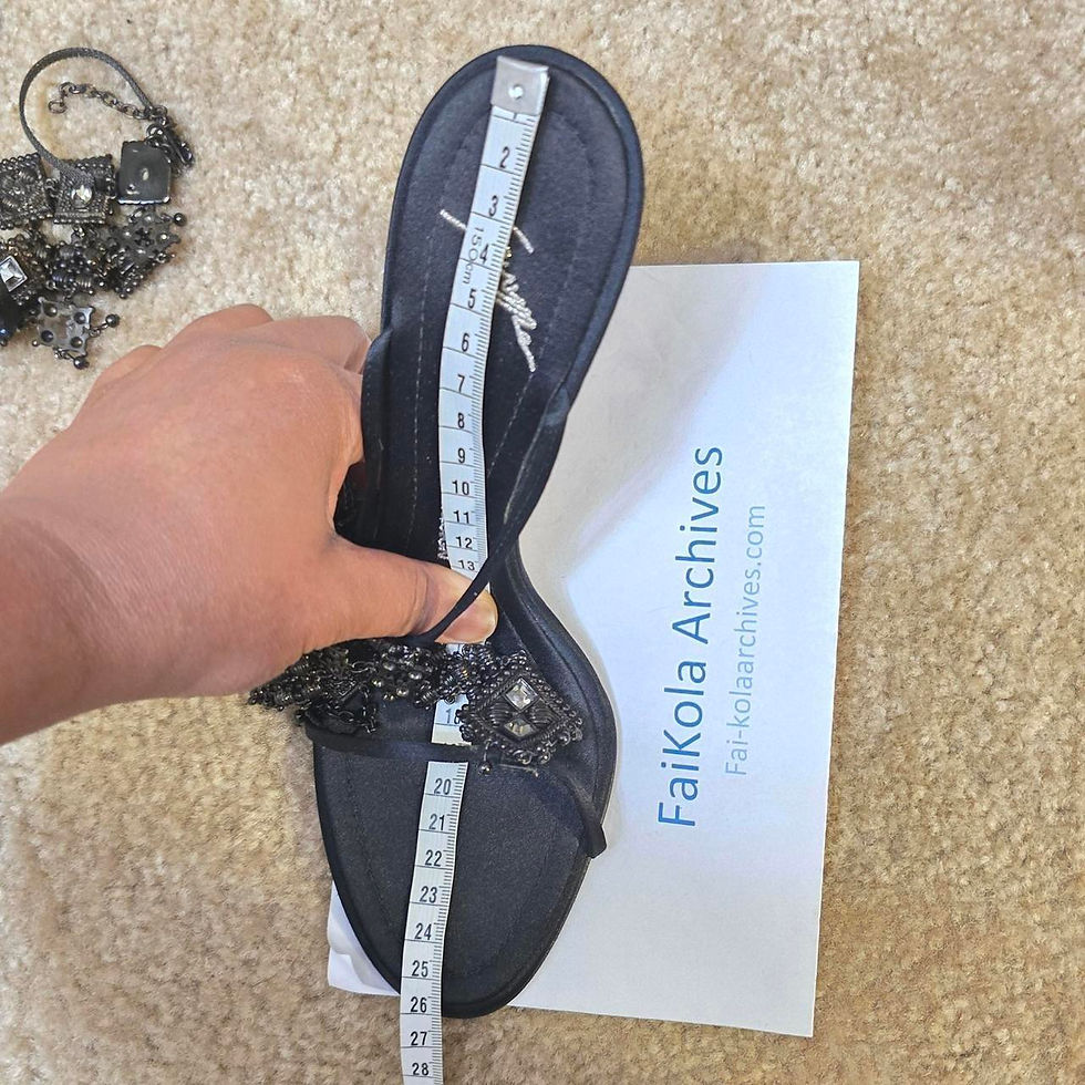 Thumbnail: Giuseppe Jewelled Sandal - Sz 40