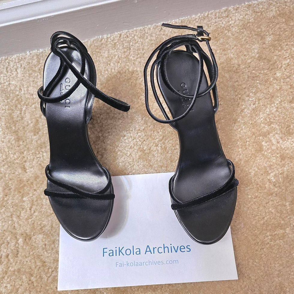 Thumbnail: Gucci by Tom Ford Geisha Wedge - Sz Not Listed 
