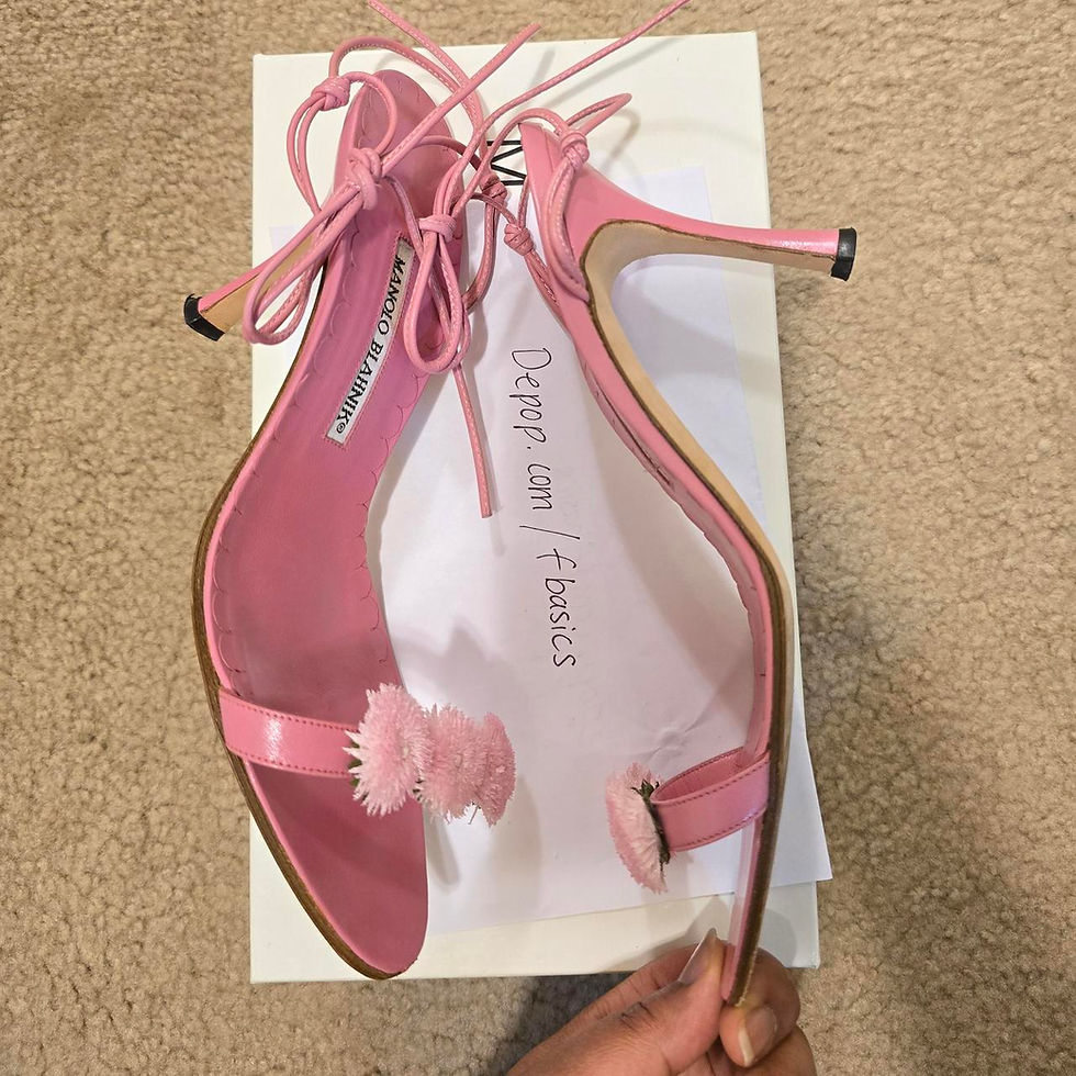 Thumbnail: Manolo Blahnik Flower Sandal