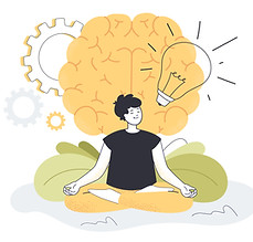Young man practicing yoga exercises for mental and body health.jpg