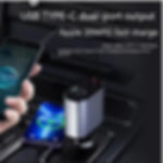 FAST 100W Car Phone Charger Lighter USB And TYPE-C Adapter