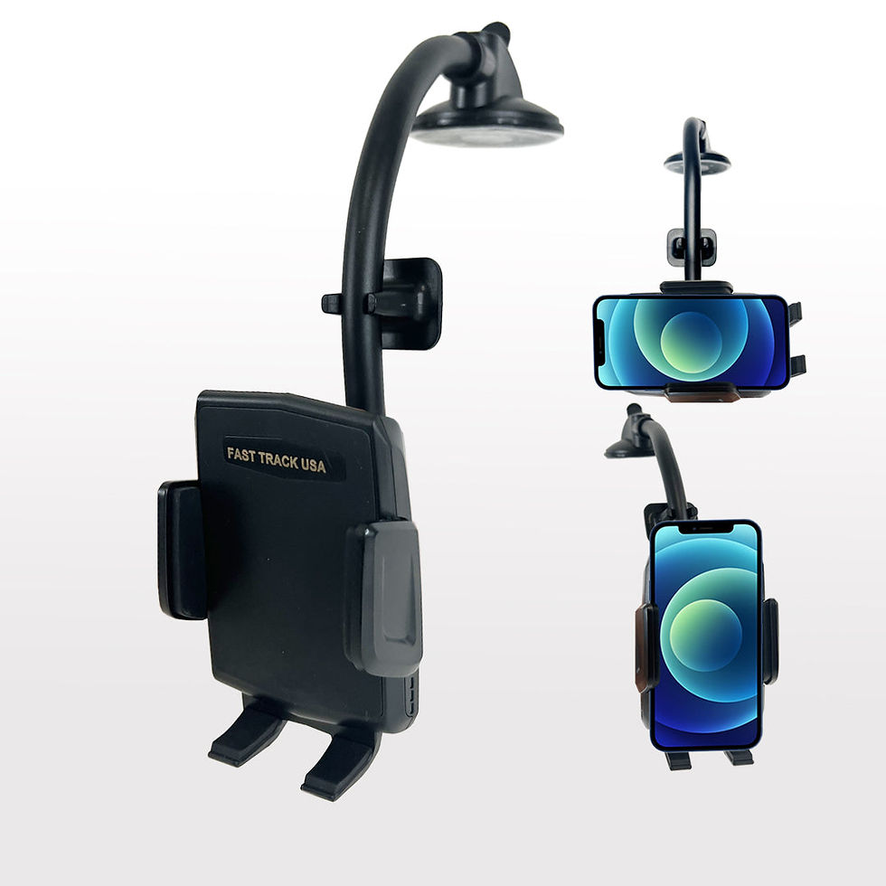 Thumbnail: Car Phone Mount Holder with Long Neck Anti Shake Cradle