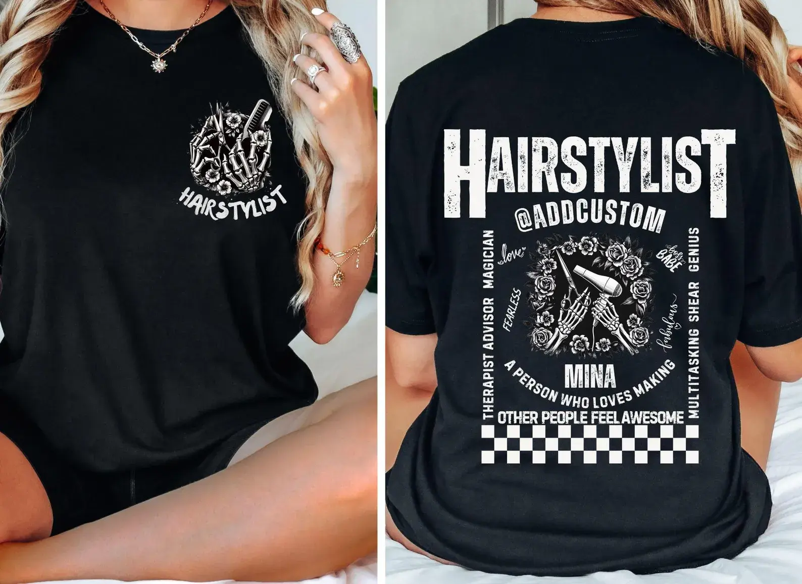 Hairstylist Personalized Tee Shirt