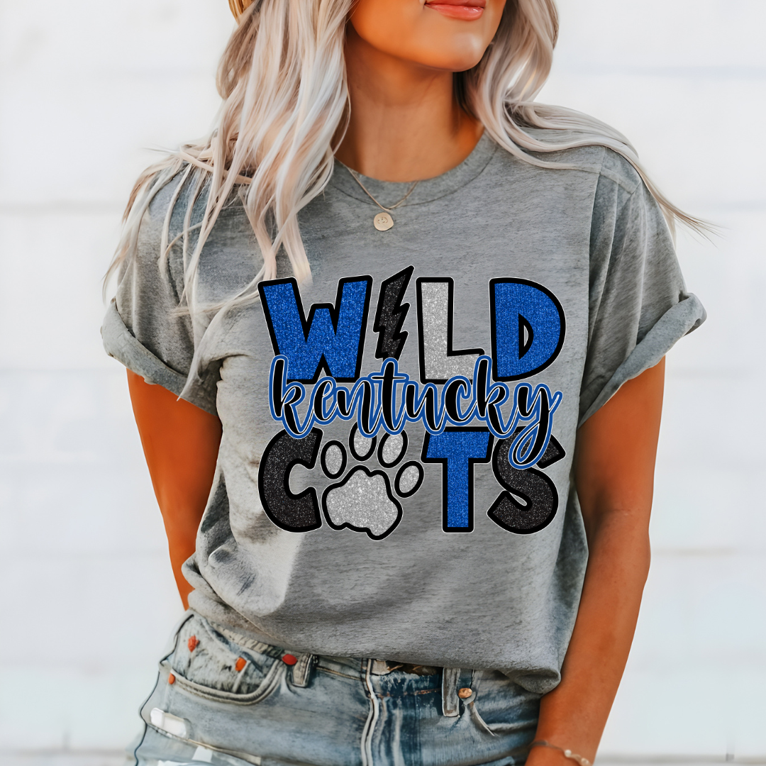 Wildcats Glitter Paw