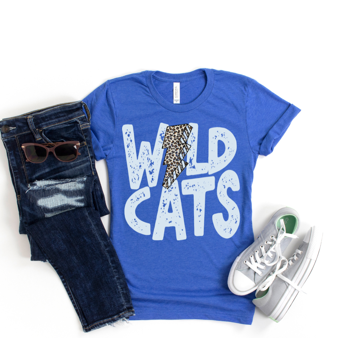 Wildcats Leopard Spirit Tee